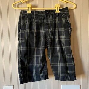 TONY HAWK Youth size 10 shorts, stripes, plaid with adjustable waist